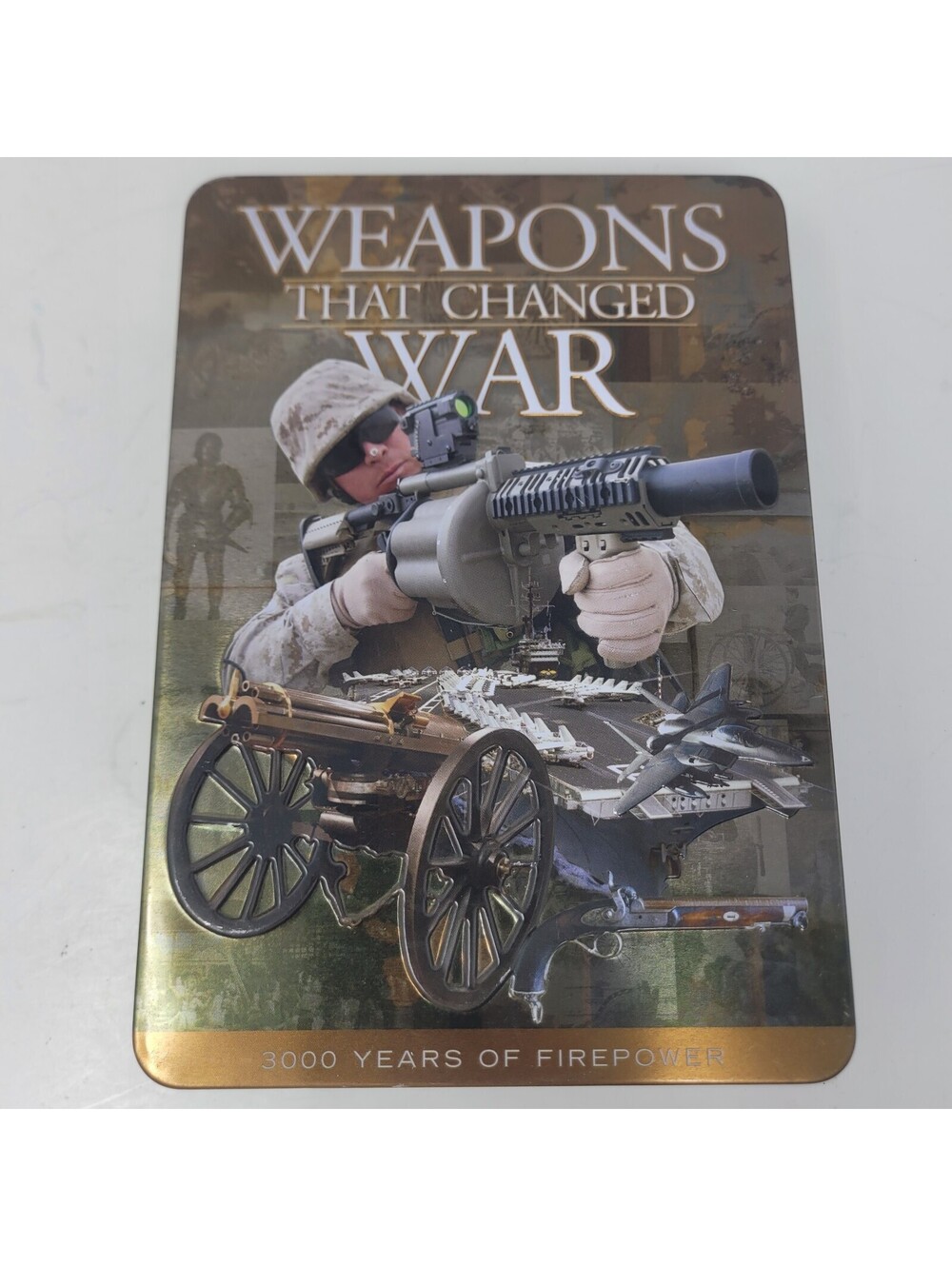 Weapons That Changed War DVD 5 Disc Tin Set 3000 Years of Firepower Madacy
